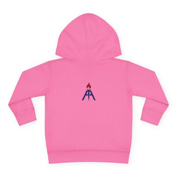 Superhero AmeriCan girl Toddler Hoodie - Image 8