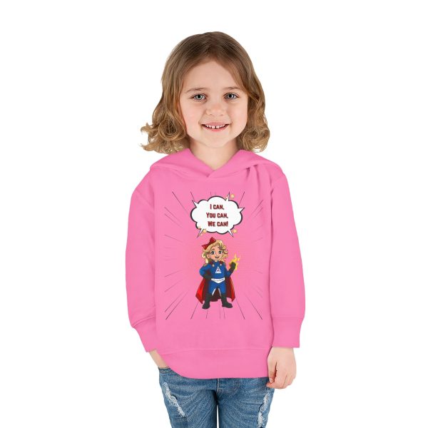 Superhero AmeriCan girl Toddler Hoodie - Image 9