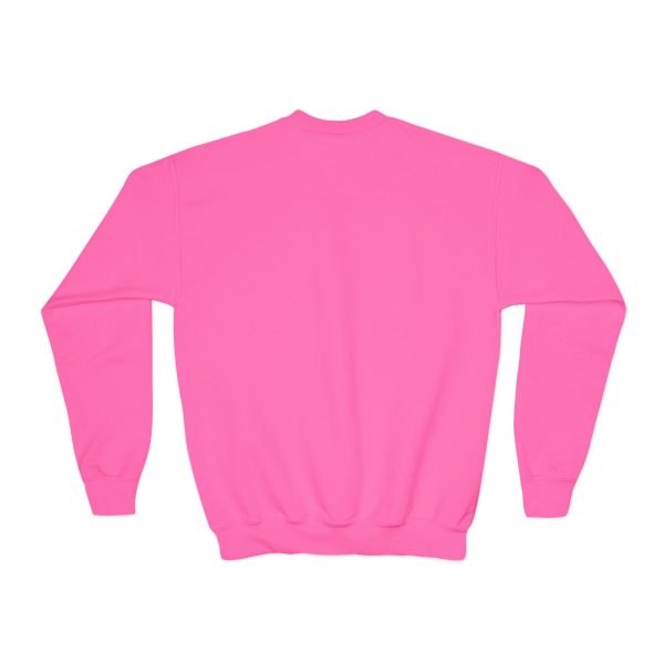 Superhero AmeriCan girl Youth Crewneck Sweatshirt - Image 8