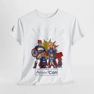 Heroic Ameri'Can Unisex Heavy Cotton Tee